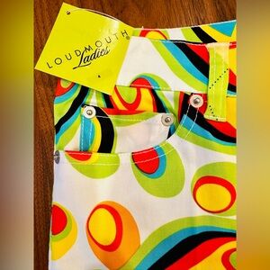 Loudmouth size 4 ladies golf pants